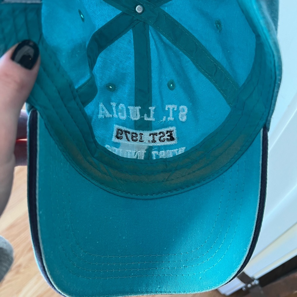 St. Lucia West Indies Est. 1979 Hat from Sandals Grande St Lucian - Picture 7 of 7